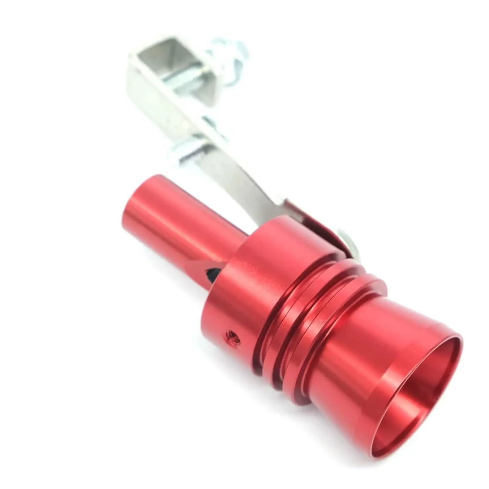 Auto Turbo Sound Whistle Auspuff Endrohr Blow Off Ventil BOV Aluminium Universal Auto Zubehör Größe XL(Red) von SAPIIKEF