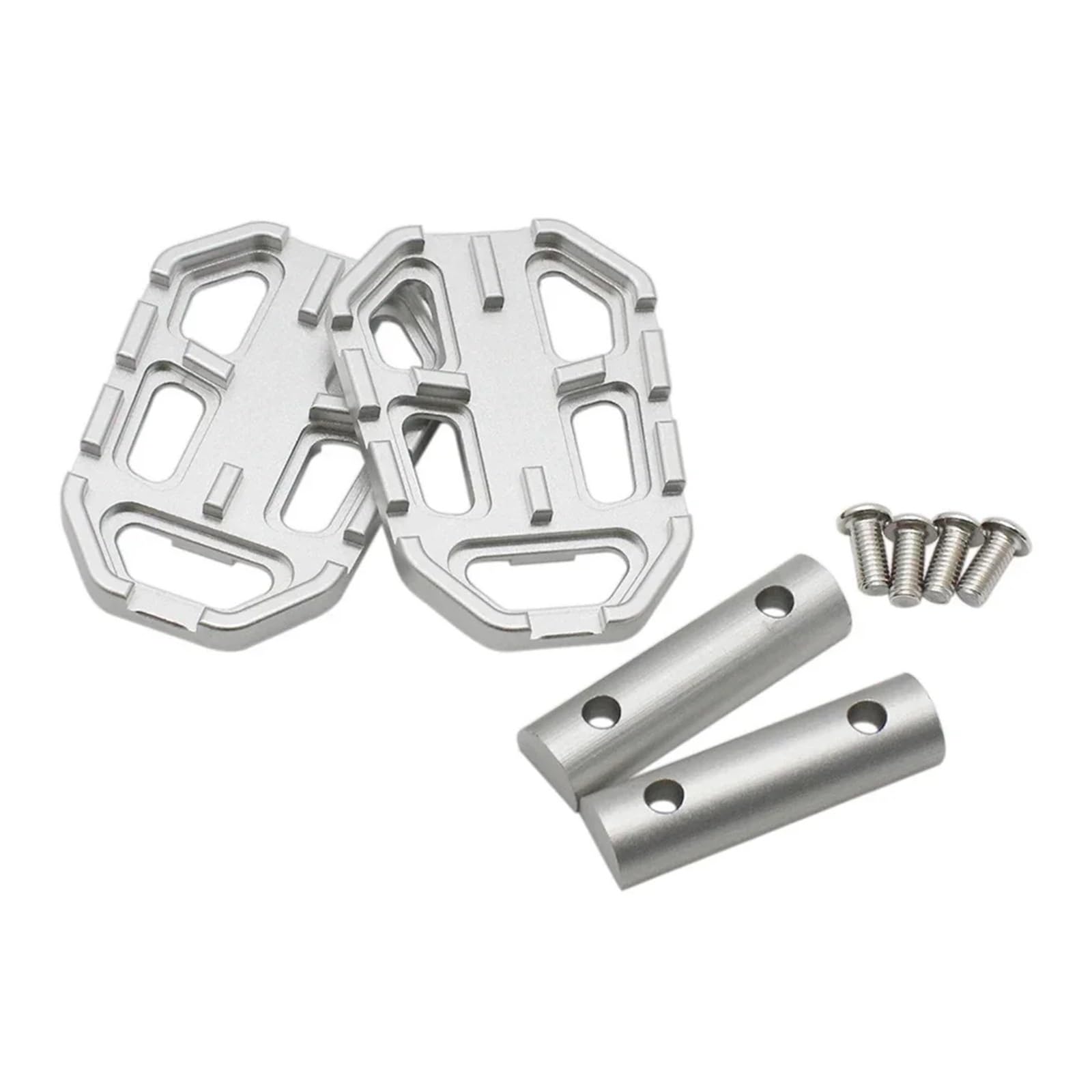 F 750 850 1200 GS Motorrad G310gs Billet Breite Fußrasten Pedale Rest Fußrasten for G310GS F750GS F850GS R1200GS Zubehör(Silver) von SAPIIKEF