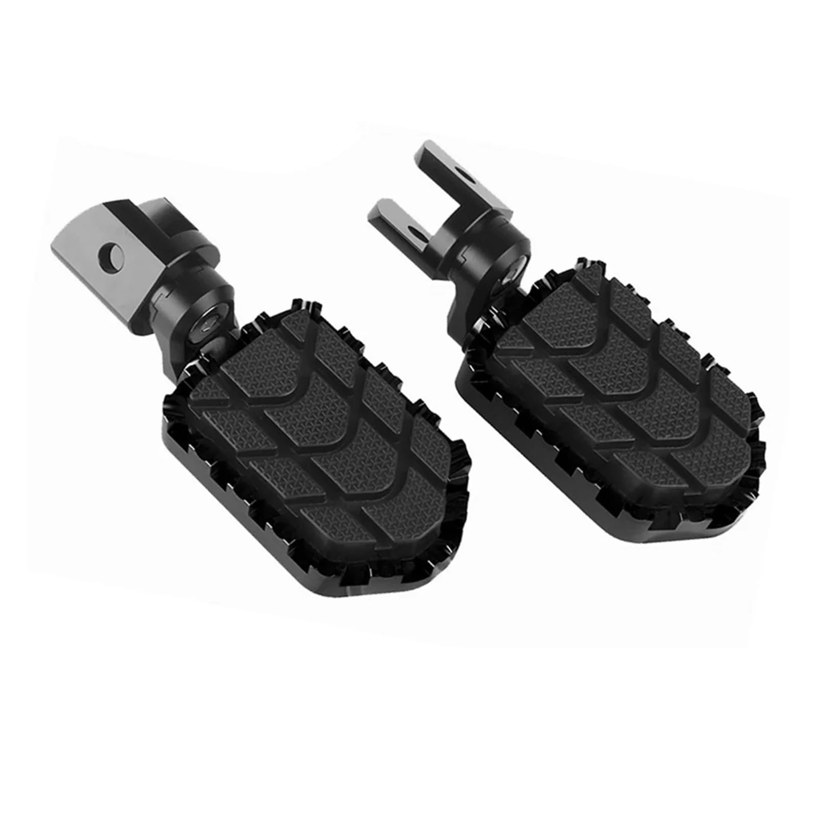 F800GS F700GS F650GS Motorrad Fußstütze for R1200GS 2004-2012 R1100GS R1150GS Fußrasten Aluminium Einstellbare Fuß Peg Rest(Black With Cover) von SAPIIKEF
