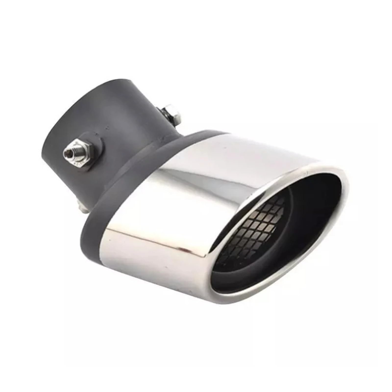 For 2019-2024 Corolla RAV4 Auto-Auspuffrohrspitze, hinterer Endschalldämpfer, Edelstahl, Chrom, verstellbarer Durchmesser, for Anschrauben(Curved) von SAPIIKEF