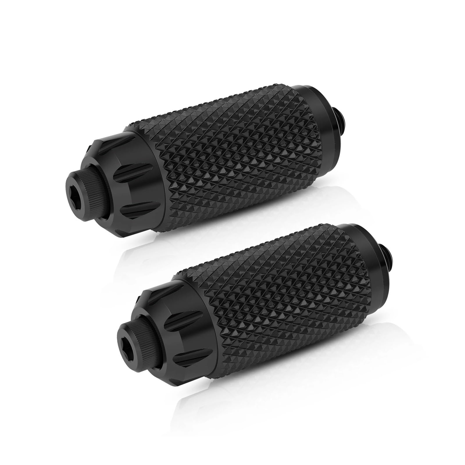 For Touring Road King Street Glide Road Glide Street Glide Softail Breakout Motorcycle Gear Shift Lever Peg(2x Black) von SAPIIKEF
