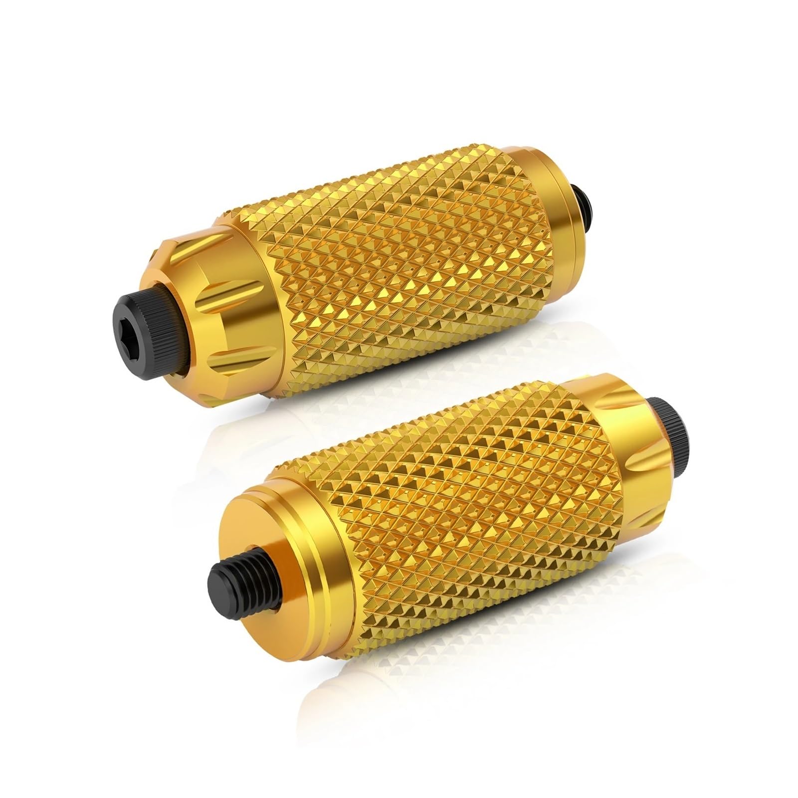 For Touring Road King Street Glide Road Glide Street Glide Softail Breakout Motorrad Schalthebel Peg(2x Golden) von SAPIIKEF