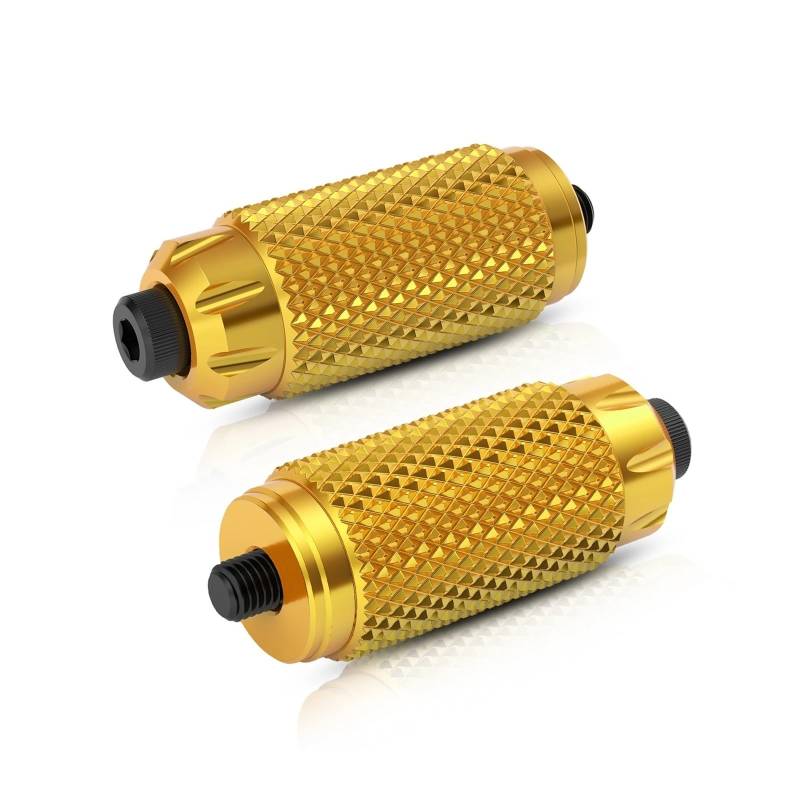 For Touring Road King Street Glide Road Glide Street Glide Softail Breakout Motorrad Schalthebel Peg(2x Golden) von SAPIIKEF
