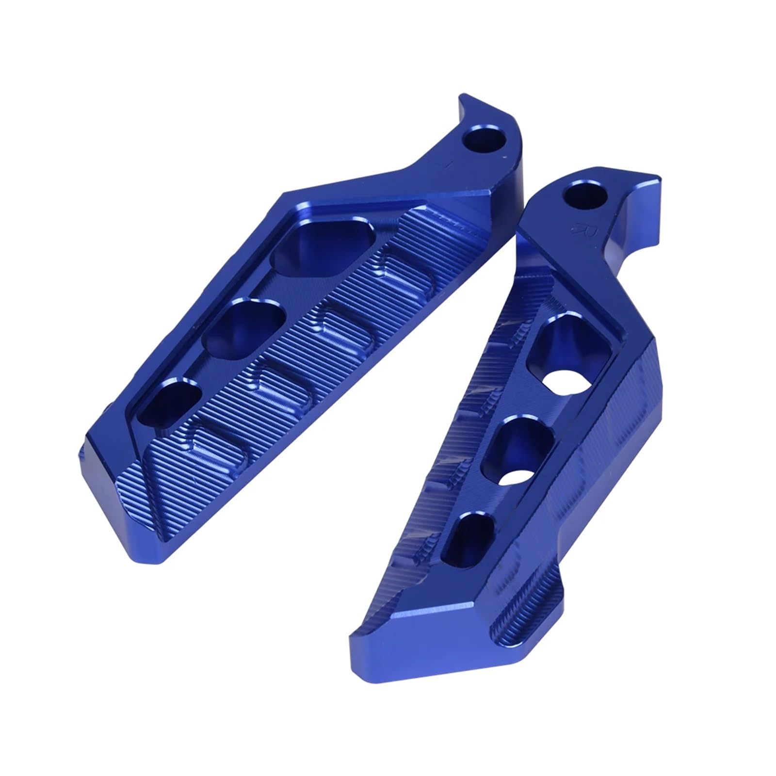 Fußrastenpedal for 125 250 300 400 00 250 125 Motorradzubehör Hinten Passagier Fußrasten Fußstützen(Blue) von SAPIIKEF
