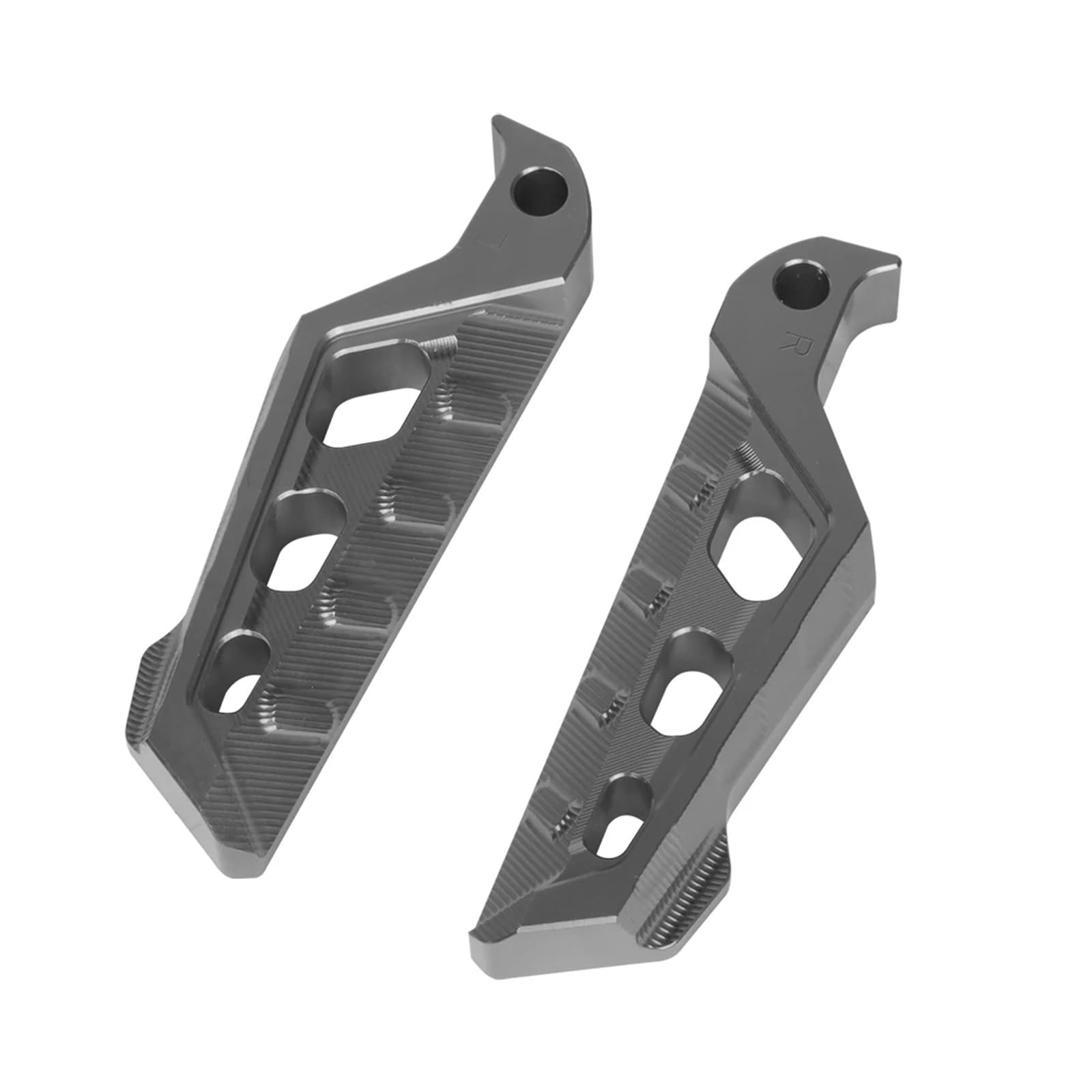 Fußrastenpedal for 125 250 300 400 00 250 125 Motorradzubehör Hinten Passagier Fußrasten Fußstützen(GRAY) von SAPIIKEF