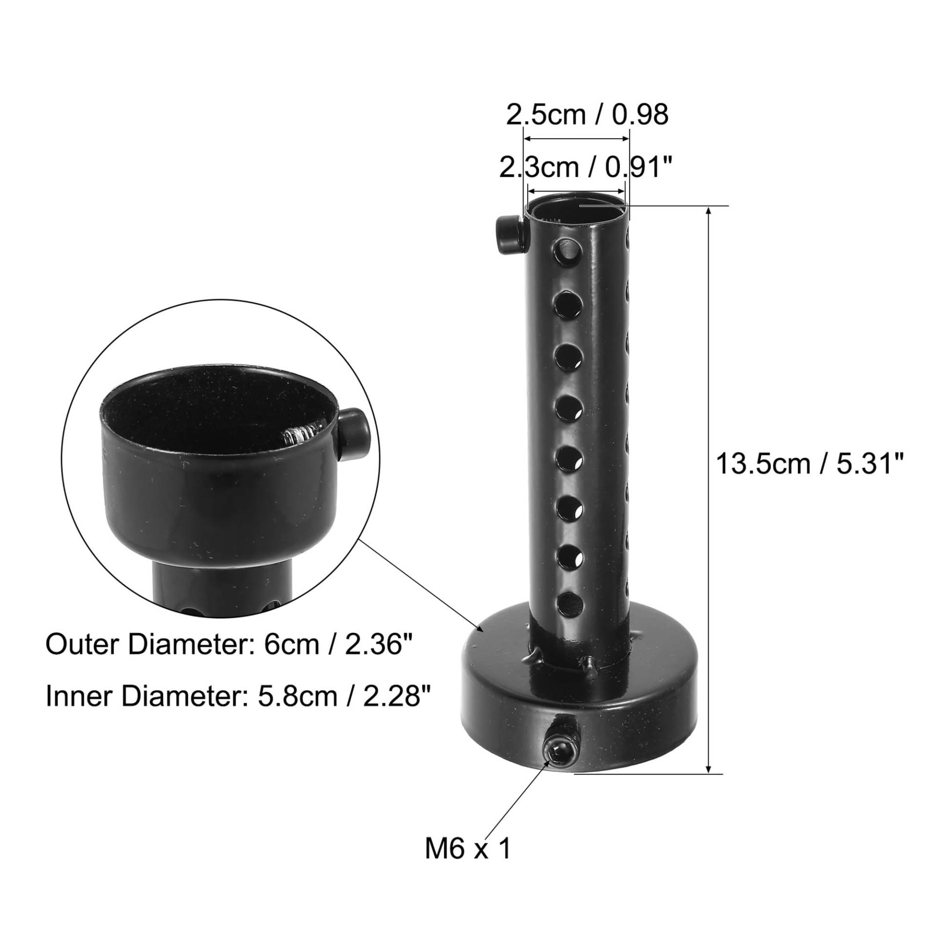 Motoforti 35mm 42mm 45mm 48mm 60mm OD Motorrad Auspuff Schalldämpfer Rohr Schalldämpfer Schalldämpfer Universal Edelstahl(Brown) von SAPIIKEF