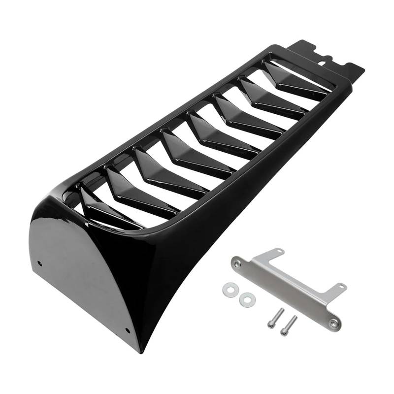 Motorcycle Gloss Black Front Chin Spoiler Lower Radiator Cover for Softail Street Bob Breakout Fat Bob 2018-2023 2022 von SAPIIKEF
