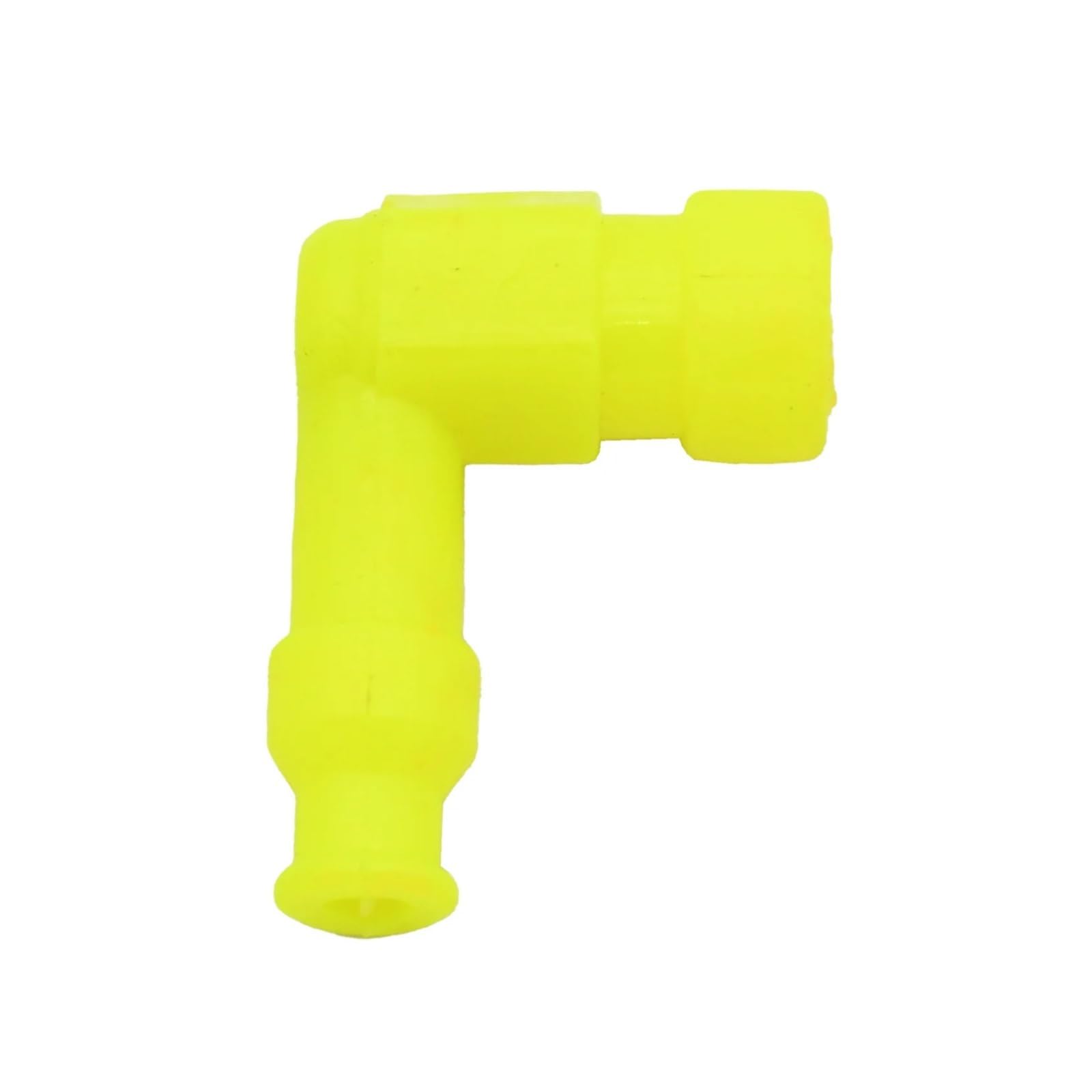 Motorrad ATV Roller Dirt Bike Universal Modifizierte Gummi Zündung Zündkerzenstecker(Yellow) von SAPIIKEF