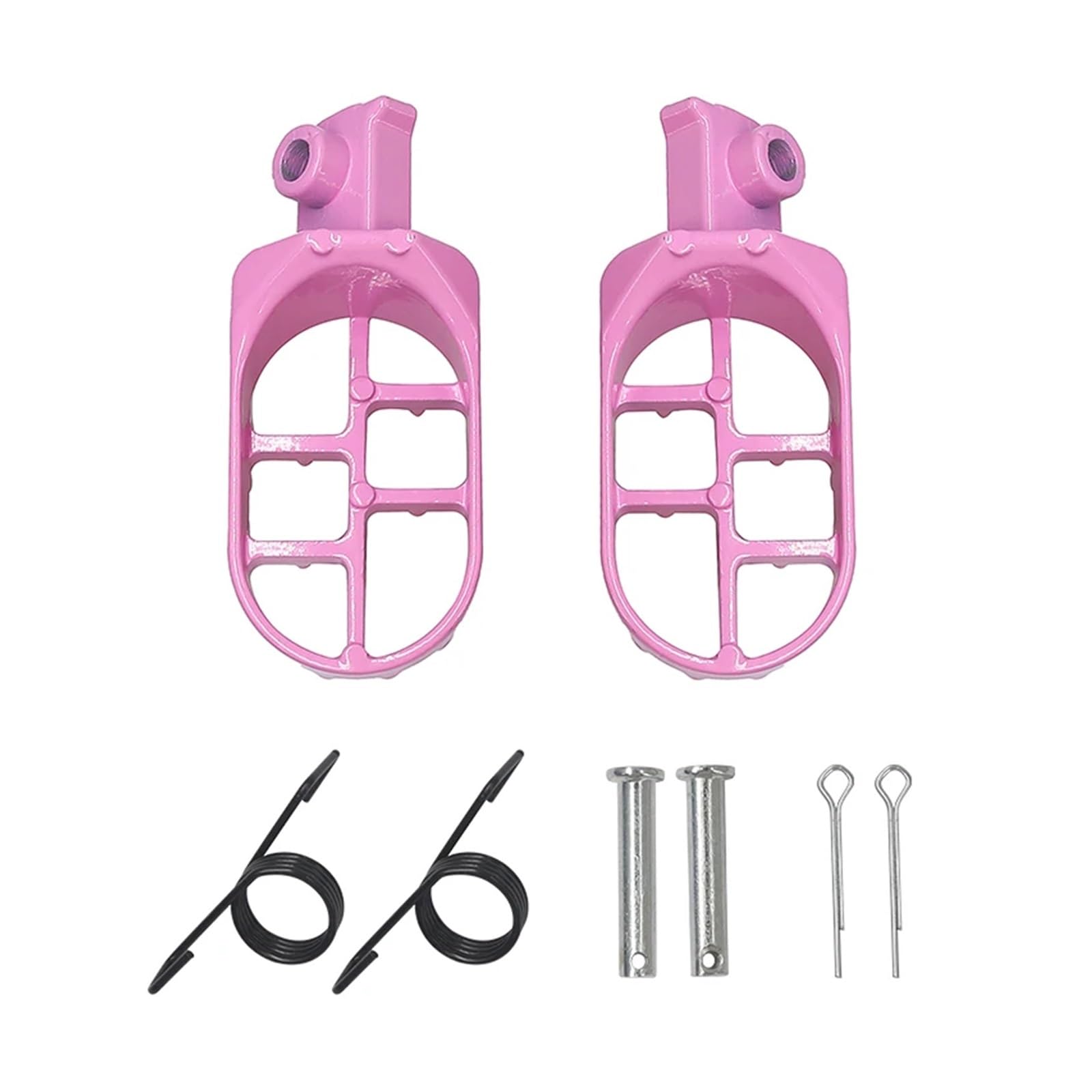 Motorrad Fußrasten stützen Fußrasten for PW50 80 TW200 for XR50R CRF50 CRF70 CRF80 CRF100F Motorrad Chinesischen Dirt Pit Bike(Pink 1 Pair) von SAPIIKEF