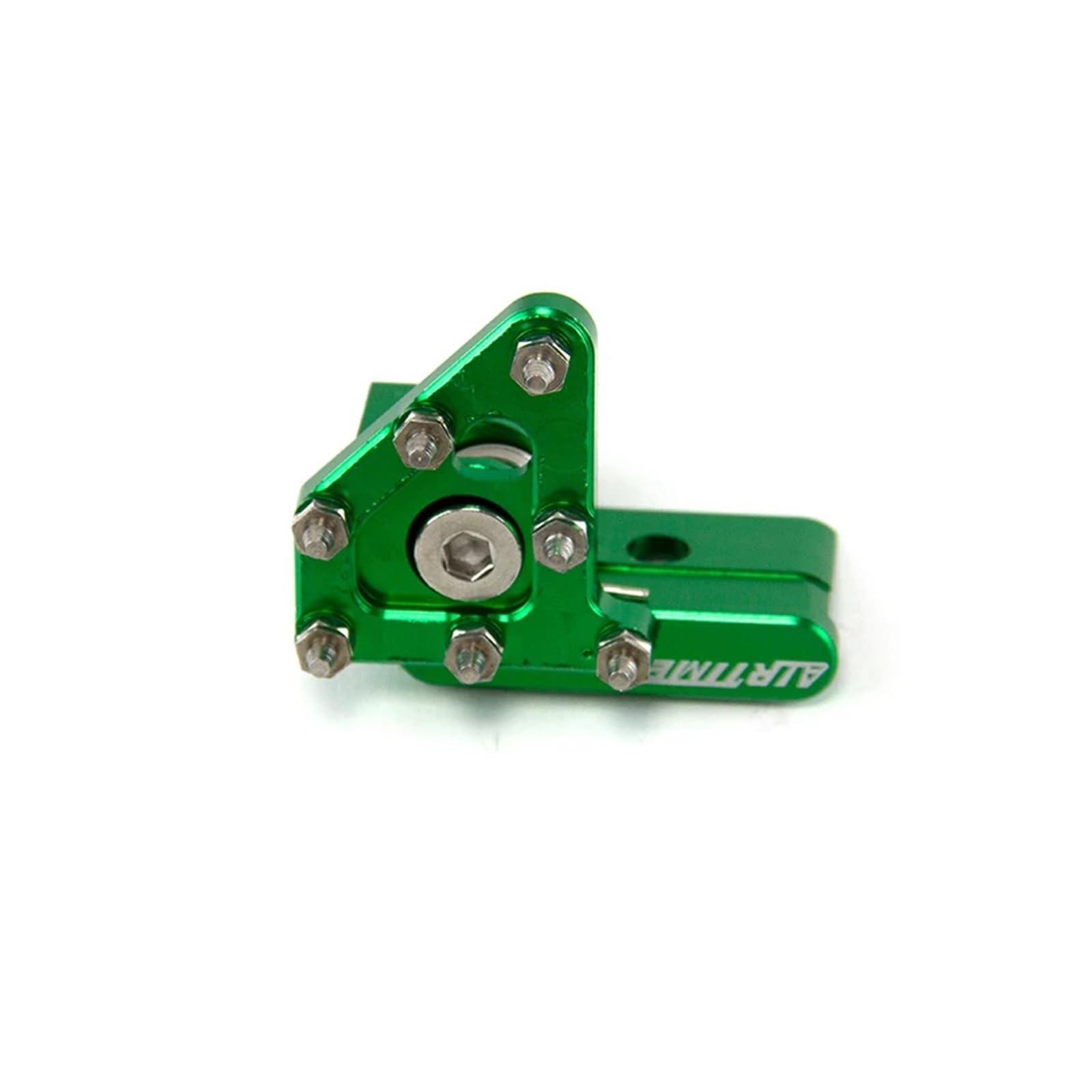 Motorrad Klapp Brems Kopf Zubehör Motocross Hinten Bremshebel Pedal Pedal Kopf Aluminium Legierung(Green) von SAPIIKEF