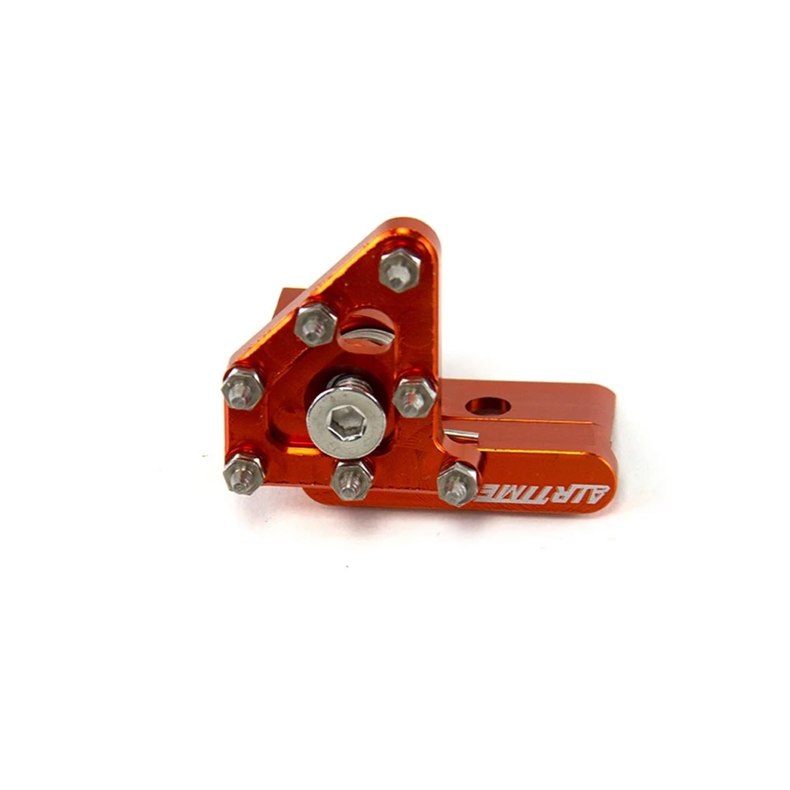 Motorrad Klapp Brems Kopf Zubehör Motocross Hinten Bremshebel Pedal Pedal Kopf Aluminium Legierung(Orange) von SAPIIKEF
