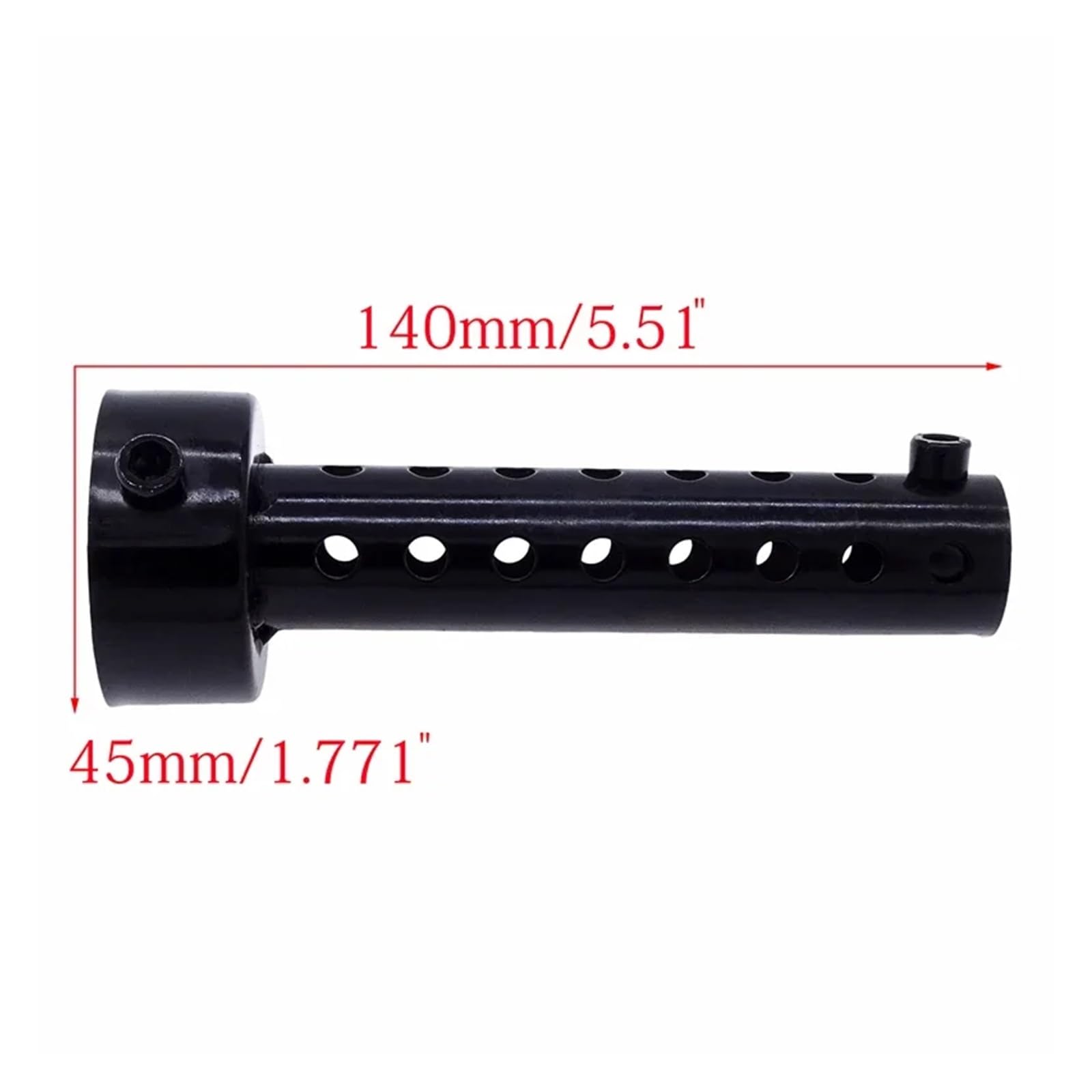 Motorrad Universal Einstellbare Schallwand Einsatz Auspuff Schalldämpfer DB Killer Schalldämpfer Eisen Eliminator Sound 35mm 42mm 45mm 48mm 60MM(140X45mm) von SAPIIKEF