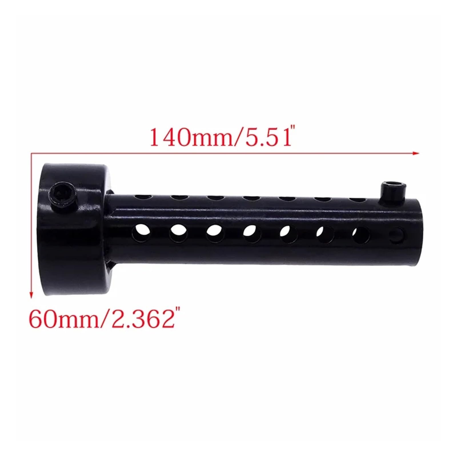 Motorrad Universal Einstellbare Schallwand Einsatz Auspuff Schalldämpfer DB Killer Schalldämpfer Eisen Eliminator Sound 35mm 42mm 45mm 48mm 60MM(140X60mm) von SAPIIKEF