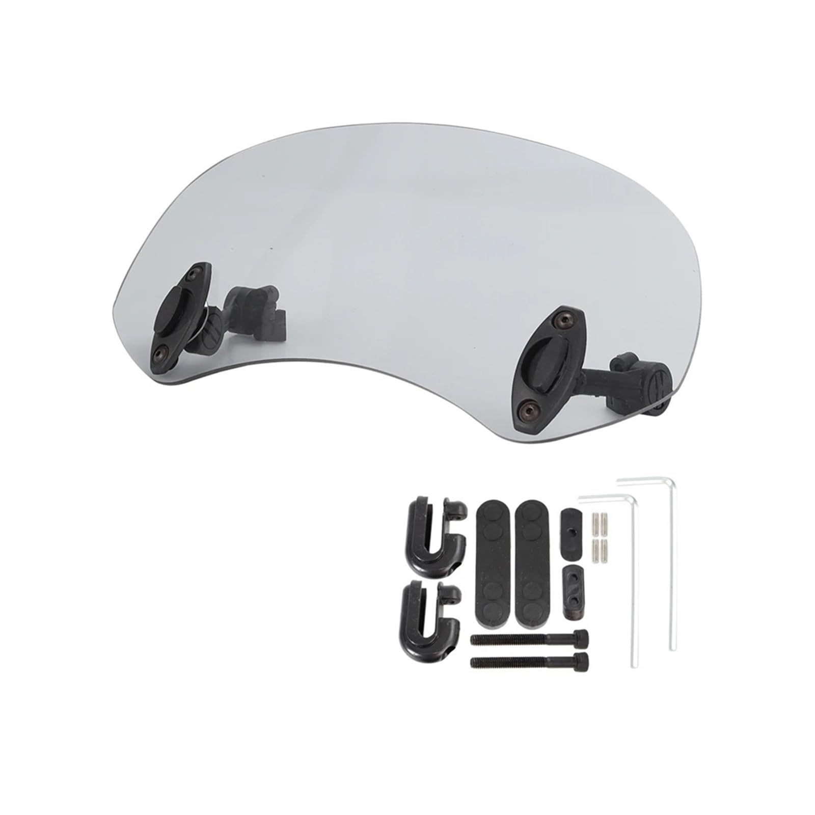 Motorrad Windschutzscheibe Verlängerung Spoiler Windschutz Air Deflektor for VS 600 800 DL650 DL1000 DL250 650 1000 XT(Multi) von SAPIIKEF