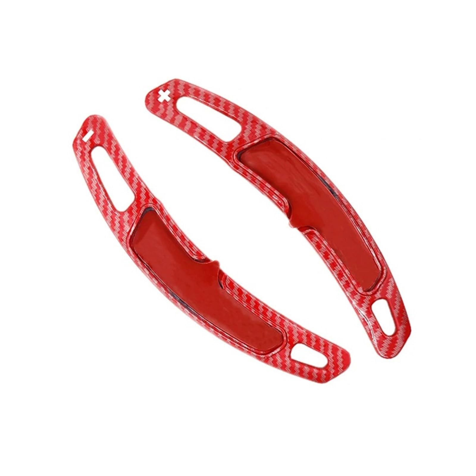 Paddle Shift Verlängerung Kompatibel Mit Porsche Für Cayenne 2016-2022 Für Cayenne Coupe 2020 2021 2022 1 Paar Autozubehör-Schaltwippen Lenkrad-Schaltwippen-Schalthebelverlängerung(Carbon red) von SAQIYEU