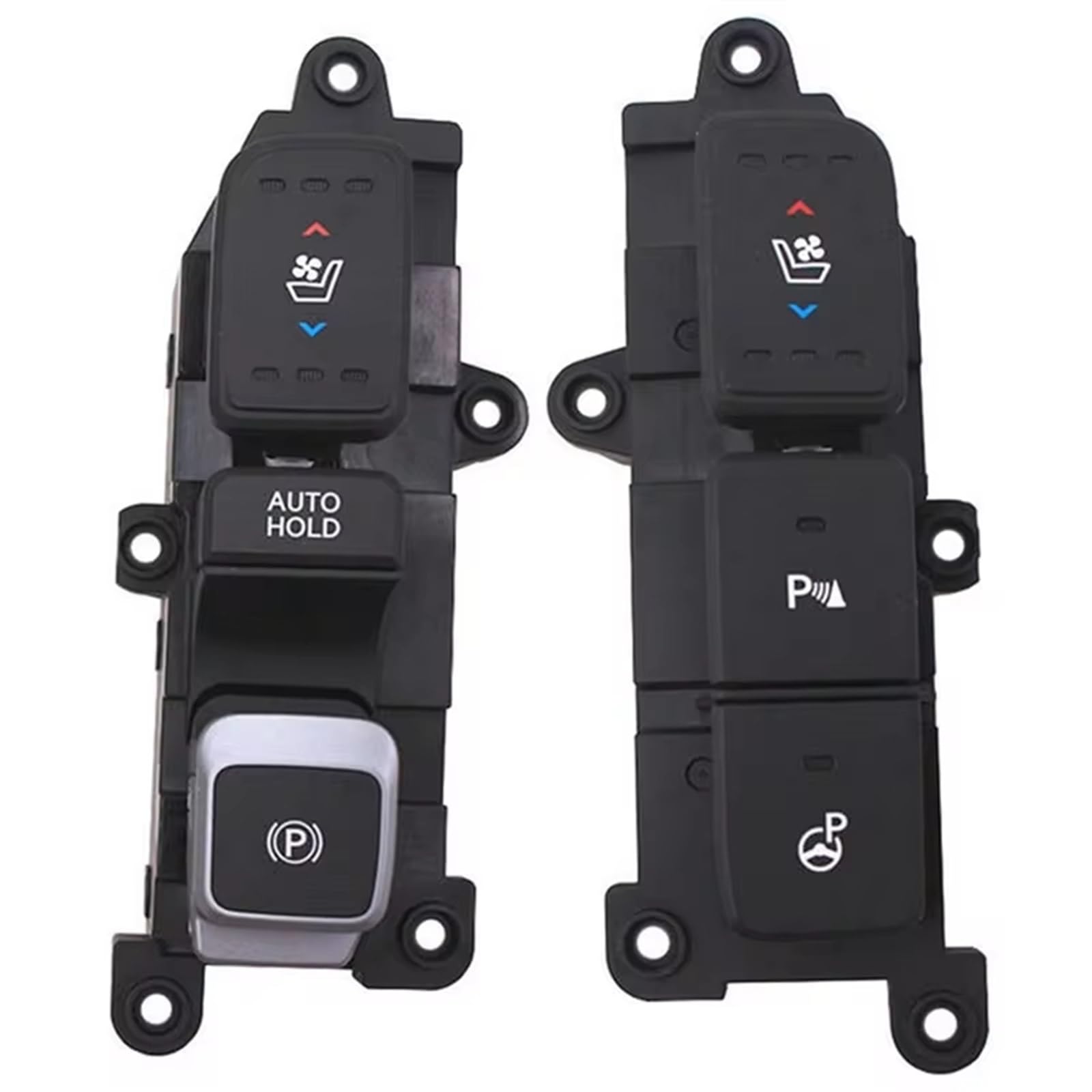 SAQIYEU Auto Handbremse Schalter Kompatibel Mit Hyundai Für Santafe 2013–2016 Elektronischer Handbremsschalter Für Sitzbelüftung Heizungsknopfschalterbaugruppe 93315-2W325 93310-2W315 SAQIYEU Auto Handbremse Schalter Kompatibel Mit Hyundai Für Santafe 2013–2016 Elektronischer Handbremsschalter Für Sitzbelüftung Heizungsknopfschalterbaugruppe 93315-2W325 93310-2W315 von SAQIYEU