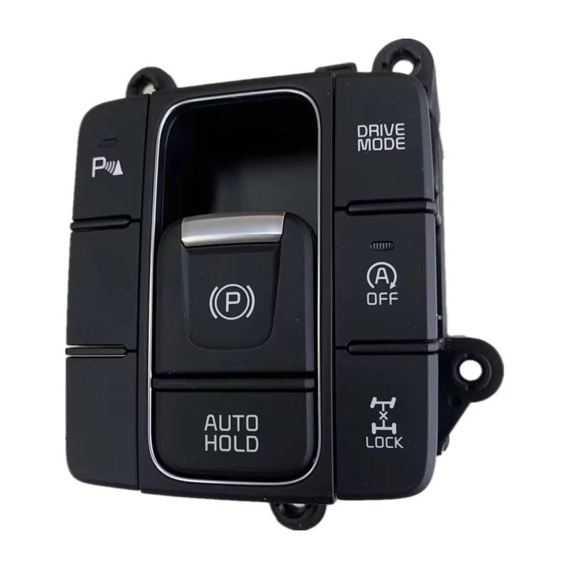 SAQIYEU Auto Handbremse Schalter Kompatibel Mit Kia Für Sorento Handbremsschalter Parkknopfschalter Bremsknopf Autoteile Autozubehör OEM: 93600C5590 von SAQIYEU