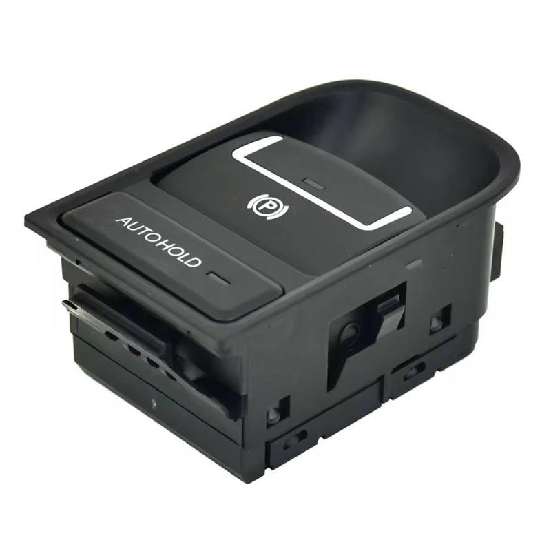 SAQIYEU Auto Handbremse Schalter Kompatibel Mit Seat Für Alhambra 2011 2012 2013 2014 2015 Elektronischer Handbremsschalter Parkhandbremsknopf Bremsparkplatz OEM: 5N0927225A von SAQIYEU