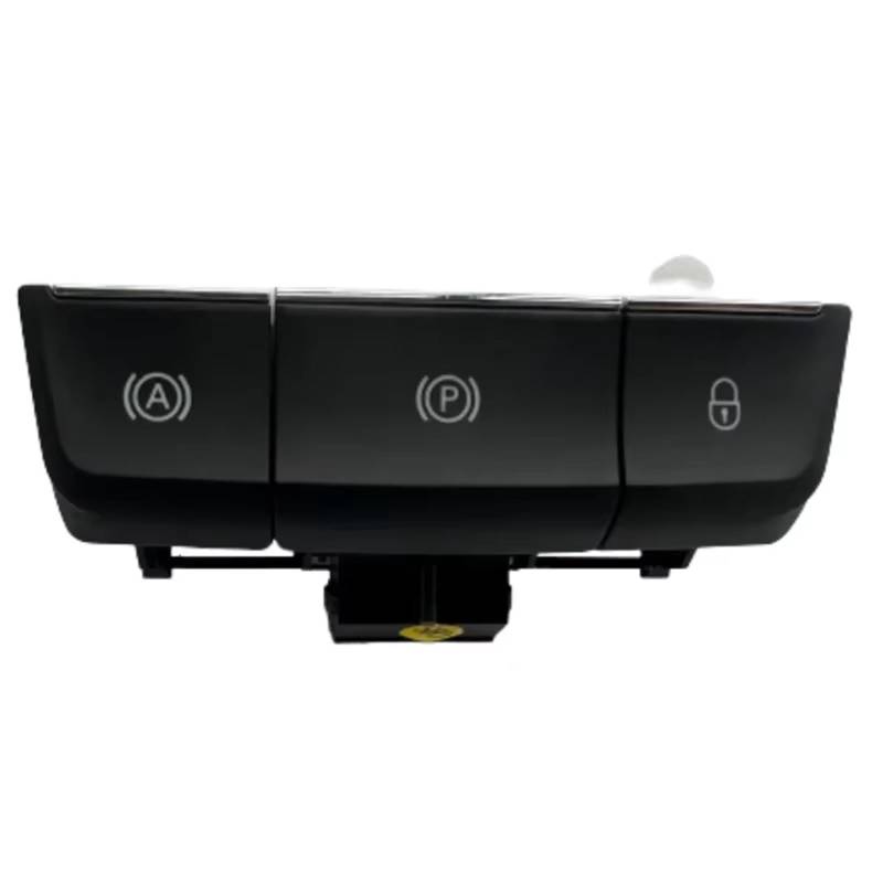 SAQIYEU Auto Handbremse Schalter Kompatibel Mit Skoda Für Superb 2016–2022 Elektronischer Handbremsschalter Handbremse Parkbremsschalter Auto Für Parkknopf Zubehör OEM: 3VD927225 von SAQIYEU