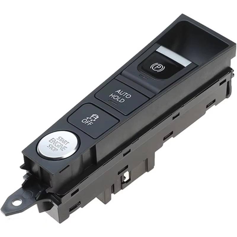 SAQIYEU Auto Handbremse Schalter Kompatibel Mit VW Für B7 2012‑2018 Elektronische Parkbremse Knopfunterstützung Steuerung Handbremse Dekoration Passender OEM:3AD927137B 3AD927137A von SAQIYEU