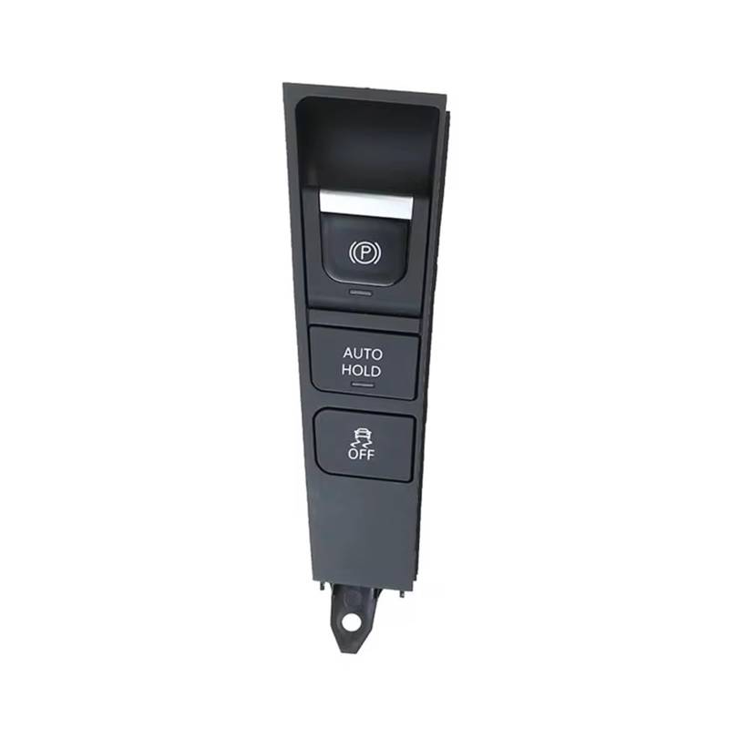 SAQIYEU Auto Handbremse Schalter Kompatibel Mit VW Für Passat B7 2012-2016 Für CC 2010-2015 Motor-Start-Stopp-Parkhandbremsschalterknopf Zubehör OEM: 3AD927137A 3AD927137B(Without Engine) von SAQIYEU
