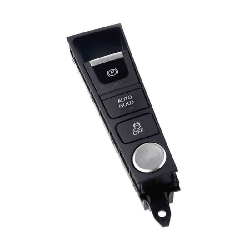 SAQIYEU Auto Handbremse Schalter Kompatibel Mit VW Für Passat Für B7 2011-2014 Für Passat Für CC 2011-2015 Handbremsknopfhalter Motor-Start-Stopp-Schalter OEM 3AB927137A 3AD927137A von SAQIYEU