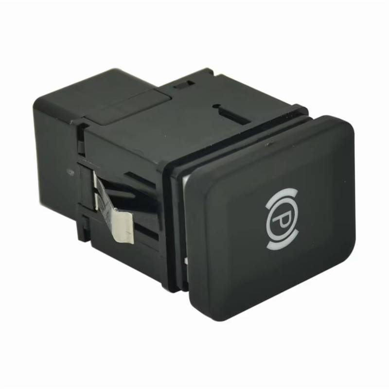 SAQIYEU Auto Handbremse Schalter Kompatibel Mit VW Für Passat Für CC 2009 2010 2011 2012 Elektronischer Handbremsschalter Parkhandbremsknopf Autodekoration OE: 3C0927225 von SAQIYEU