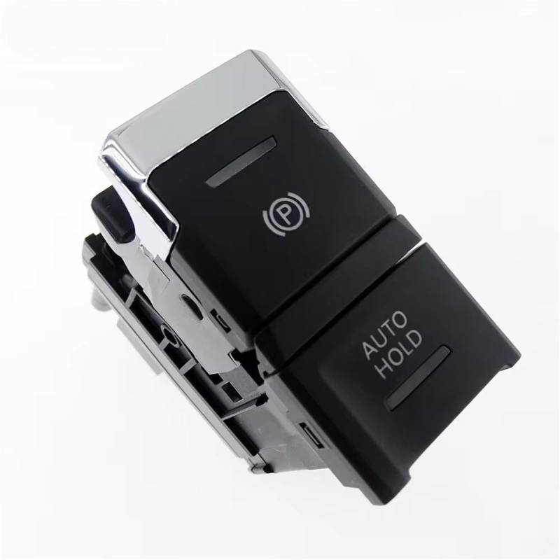 SAQIYEU Auto Handbremse Schalter Kompatibel Mit VW Für Tiguan 2016 2017 2018-2020 Autozubehör Feststellbremse Auto Hold Schalterknopf Handbremsschalter 5NA927225 5NG927225 von SAQIYEU