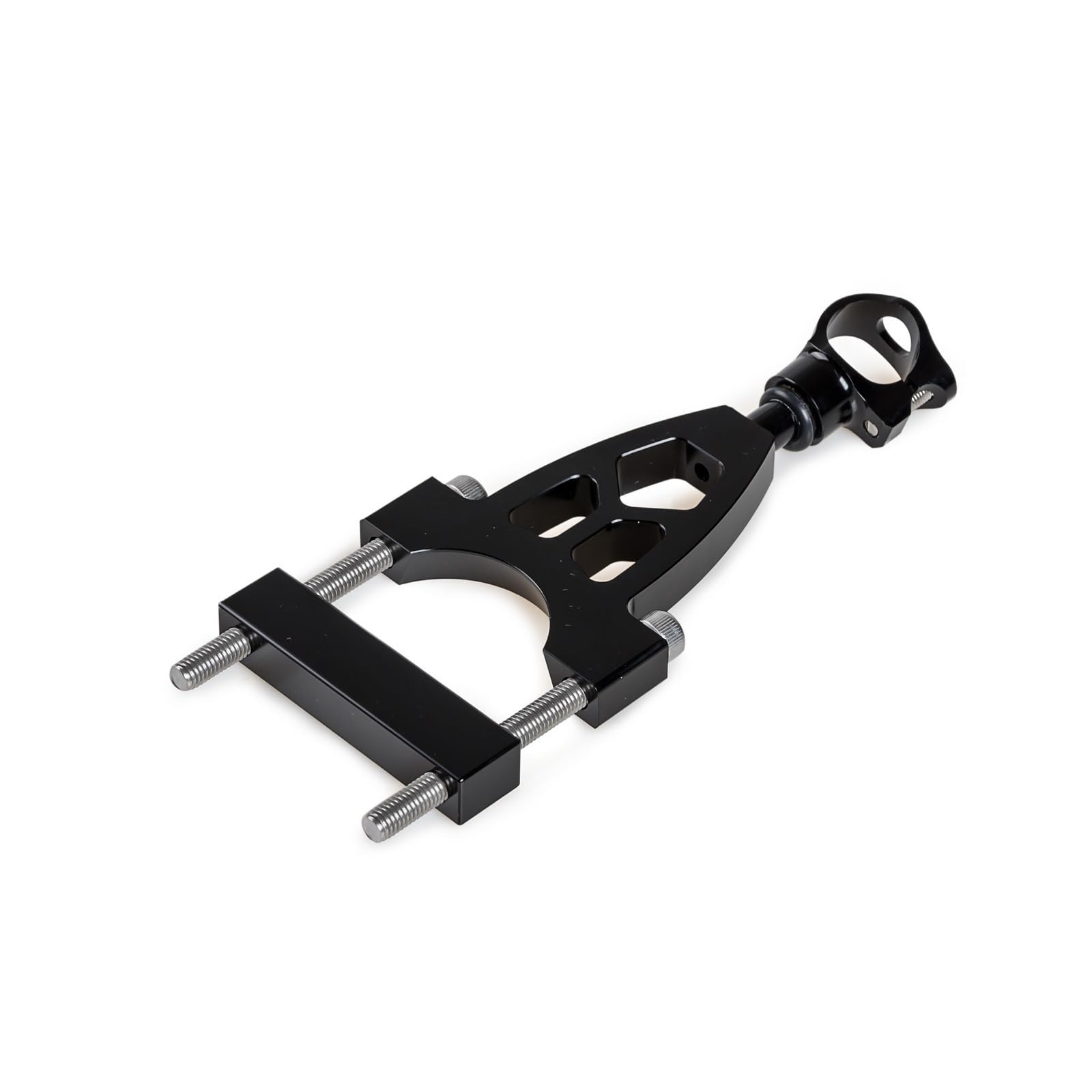 SAQIYEU Einstellbare Lenkungsdämpfer Kompatibel Mit CB400SF Für VTEC 1992-2015 Motorrad-Lenkungsdämpfer-Montagehalterungssatz Moto-Lenkungsdämpfer-Stoßdämpfer-Motorradzubehör(A) von SAQIYEU