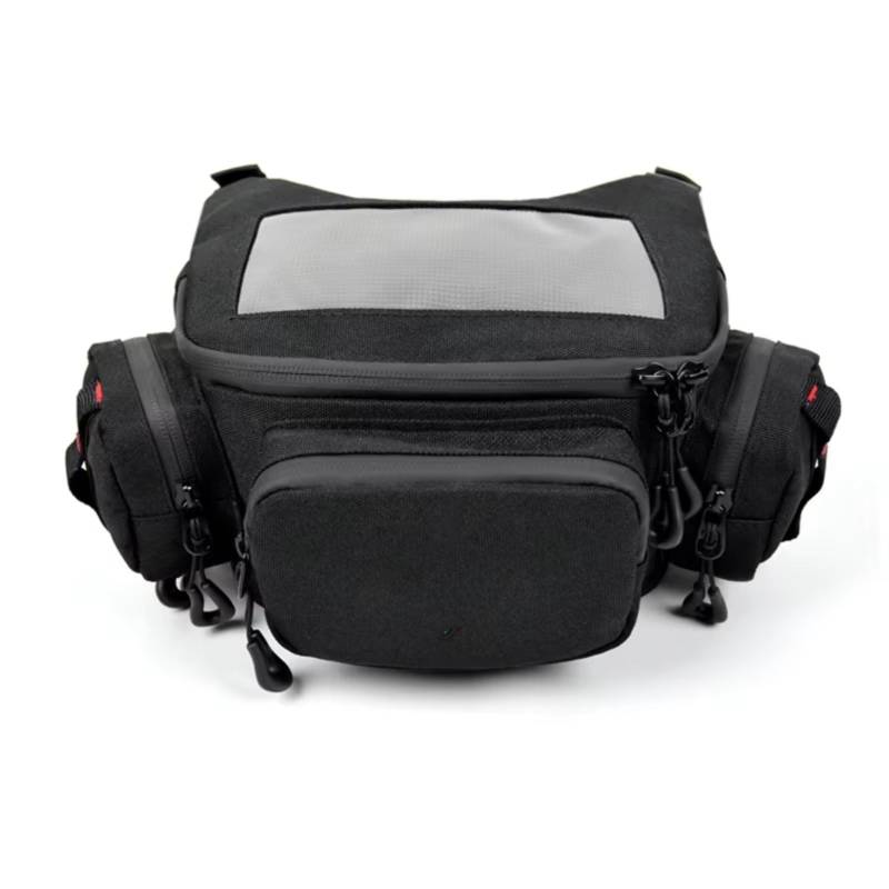 SAQIYEU Hecktasche Motorrad Kompatibel Mit Vespa 150 Für TMAX 530 560 Für GTS250 Motorrad Wasserdicht Radfahren Navigation Lenker Lagerung Universal Abnehmbar von SAQIYEU