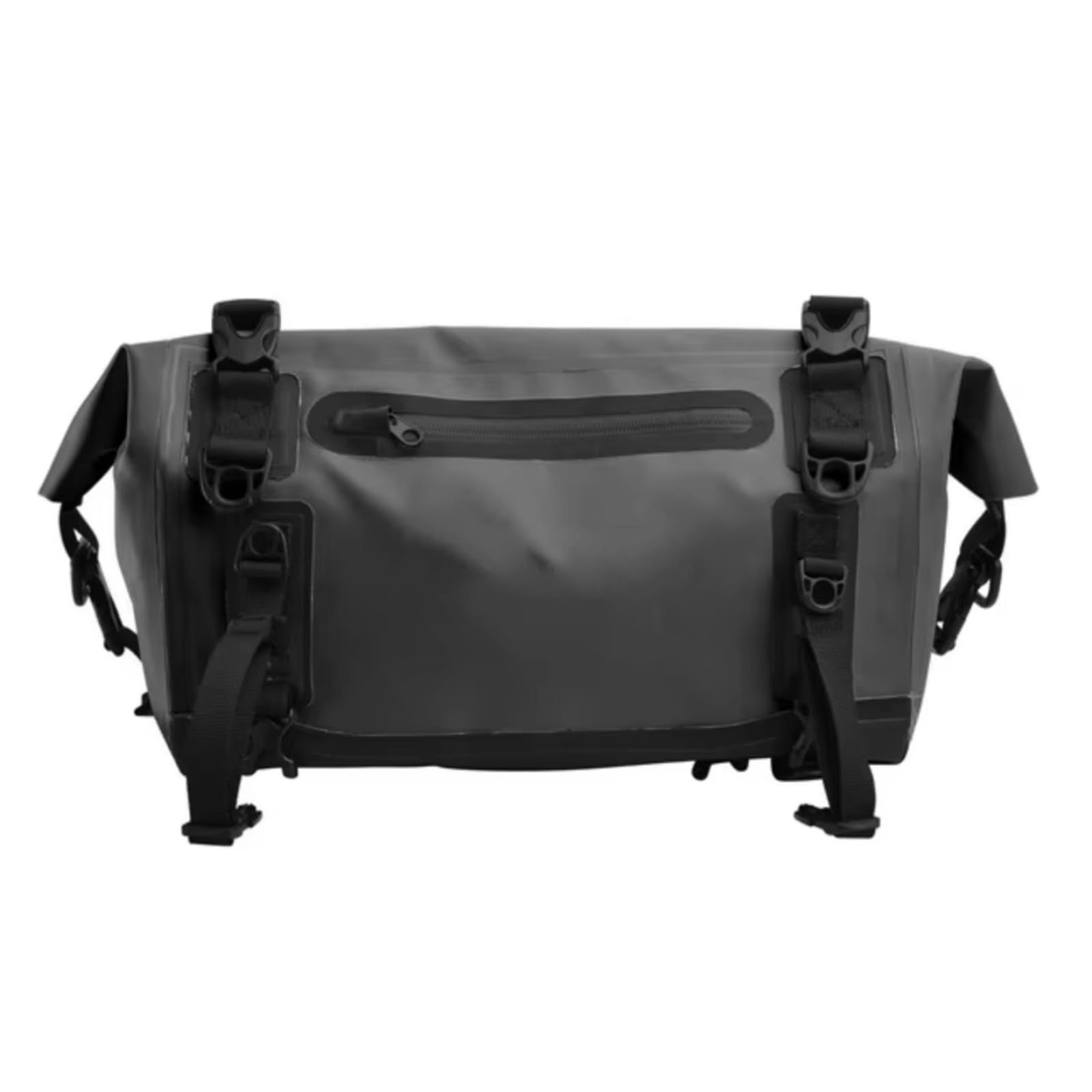 SAQIYEU Hecktasche Motorrad Motorrad Sitztasche Wasserdicht Reitrucksack Reise Grundlegende Werkzeug Gepäcktasche Einzelne Schultertasche 4 Farben Motor Satteltasche Universell(Black) von SAQIYEU