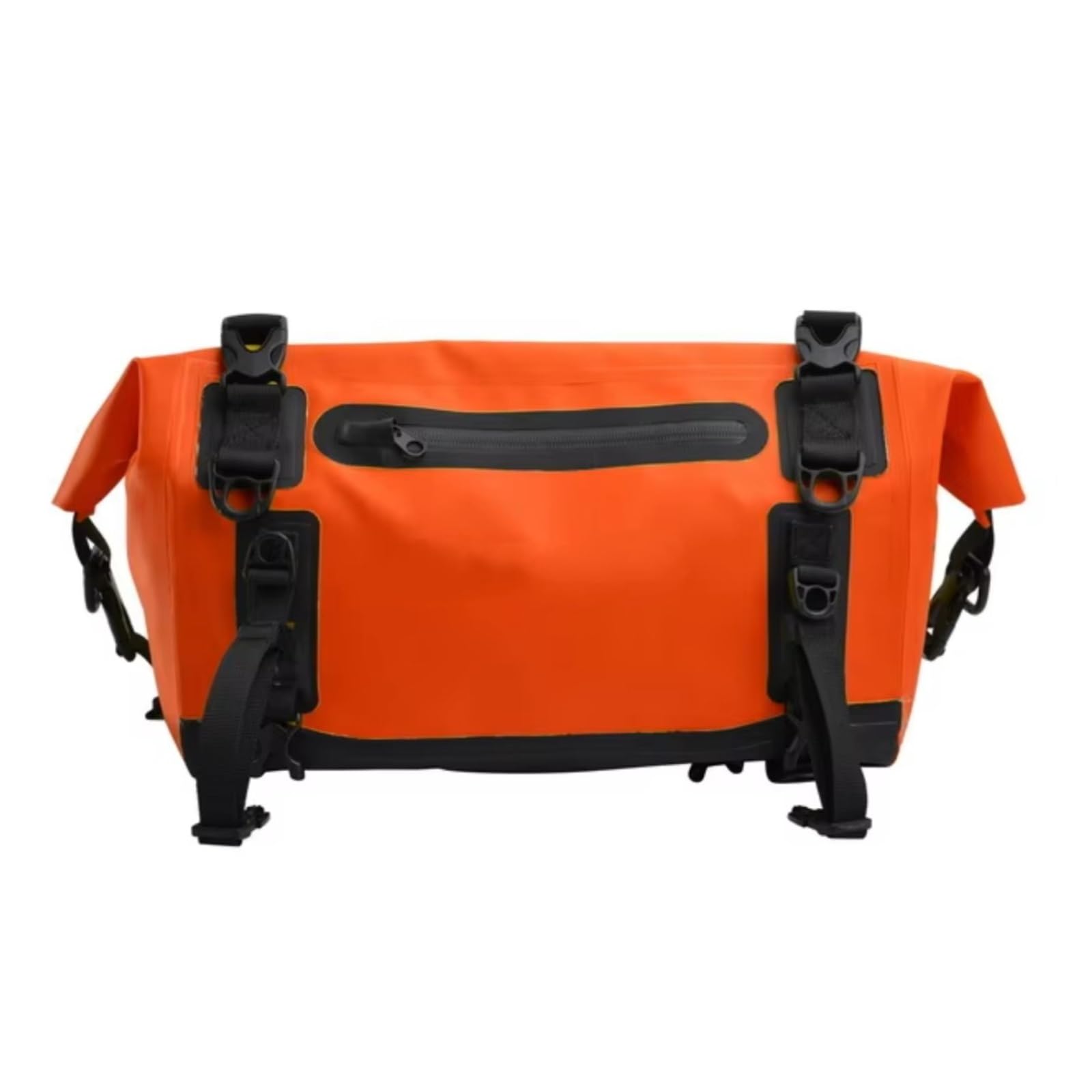 SAQIYEU Hecktasche Motorrad Motorrad Sitztasche Wasserdicht Reitrucksack Reise Grundlegende Werkzeug Gepäcktasche Einzelne Schultertasche 4 Farben Motor Satteltasche Universell(Orange) von SAQIYEU
