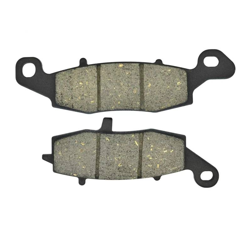 SAQIYEU Motorrad Bremsbelagsatz Kompatibel Mit Für ER-6f EX 650 A6F A7F A8F C9F CAF CBF 2006 2007 2008 2009 2010 2011 Motorradzubehör Vorne Und Hinten Bremsbeläge(Front) von SAQIYEU