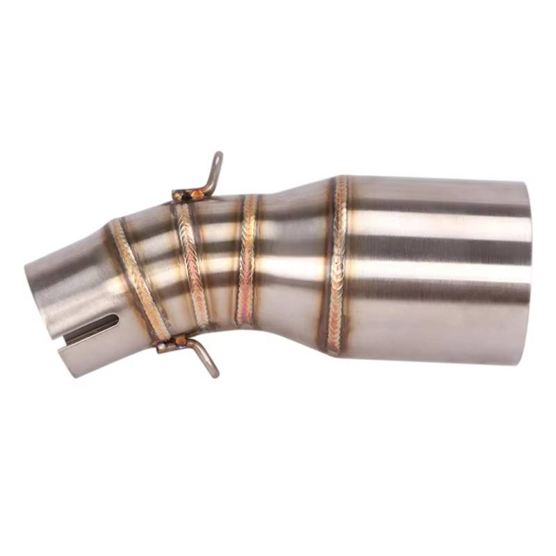 SAQIYEU Motorrad Slip-On Auspuff Für C400 Für C400X Für C400GT 2018 2019 2020 Motorradauspuff Für Escape Modifiziertes Mittelverbindungsrohr 60 Mm Ohne Schalldämpfer Slip On von SAQIYEU
