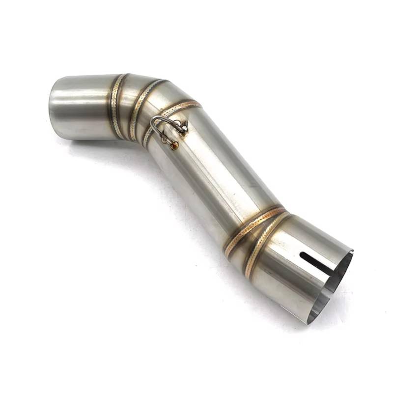SAQIYEU Motorrad Slip-On Auspuff Für C600 C650 Für Sport Für C650GT 2016 2017 2018 2019 2020 2021 2022 Motorradauspuff Fluchtsysteme Mid Link Pipe Für Connect Schalldämpfer von SAQIYEU