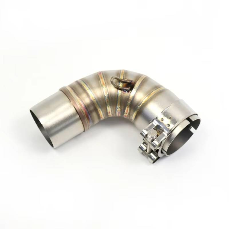 SAQIYEU Motorrad Slip-On Auspuff Für CB1000R 2009-2016 51mm Motorradauspuff Schalldämpfer Mittelrohr Verbindungsrohr Motorradauspuffanlage Zubehör von SAQIYEU