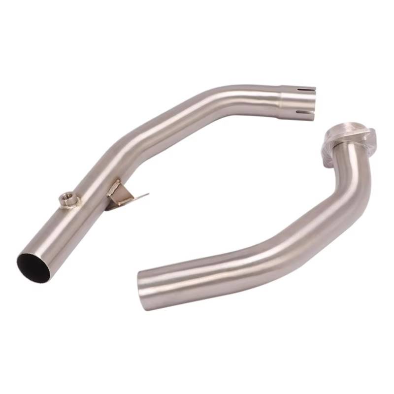 SAQIYEU Motorrad Slip-On Auspuff Für CB300 Für CBR300 Für CB300R Für CB300F 2018 2019 2020 2021 Motorradauspuff Für Escape Moto Front Link Pipe Für Connect Schalldämpfer von SAQIYEU
