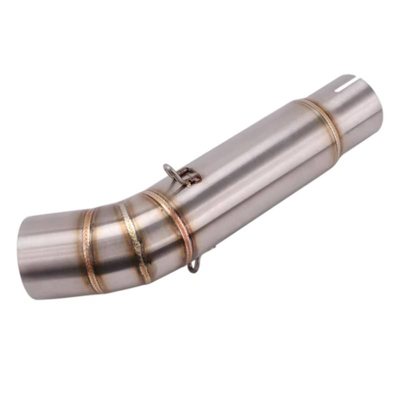 SAQIYEU Motorrad Slip-On Auspuff Für CBF600N Für CB600 Für CB600F Für Variation Für Hornet 600 Motorradauspuff Für Escape Mid Link Pipe Anschluss 51mm Moto Schalldämpfer von SAQIYEU