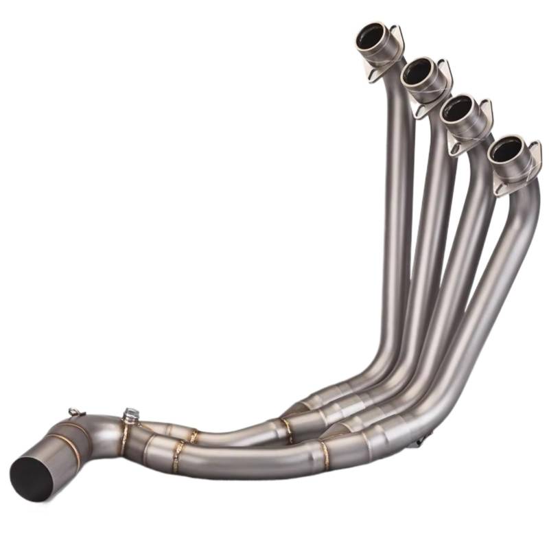 SAQIYEU Motorrad Slip-On Auspuff Für CBR650R Für CB650R Für CB650F Für CBR650F Motorrad-Auspuffsystem-Upgrade-Kit Für Escape Refit Full End Schalldämpfer-Verbindungsrohr von SAQIYEU