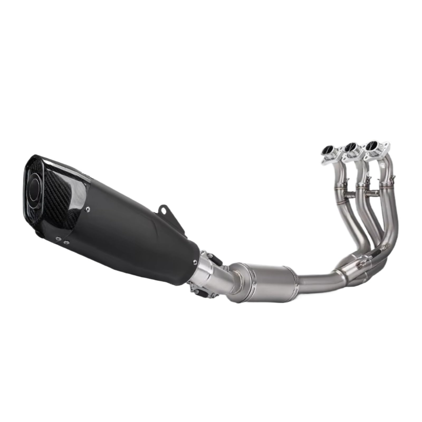 SAQIYEU Motorrad Slip-On Auspuff Für Daytona 660 2024 Motorradauspuff Für Escape Front Link Rohranschluss 51mm Schalldämpfer Motorradauspuff System Zubehör(Size1) von SAQIYEU