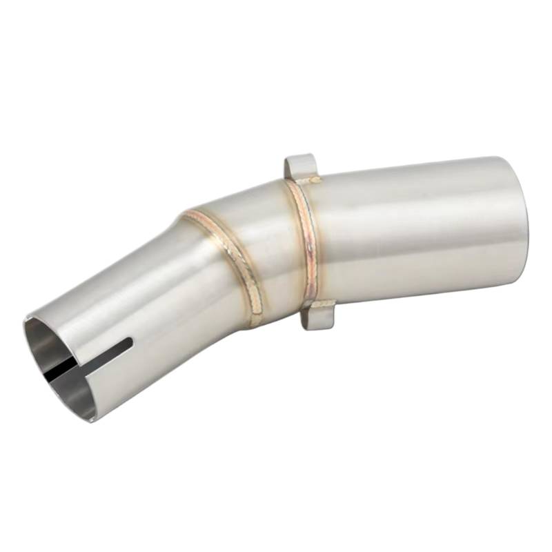 SAQIYEU Motorrad Slip-On Auspuff Für ER6N ER6F ER650 EX650 2005 2006 2007 2008 2009 2010 2011 Motorradauspuffanlage Für Escape 51mm Mittel Mid Link Pipe Moto Schalldämpfer von SAQIYEU
