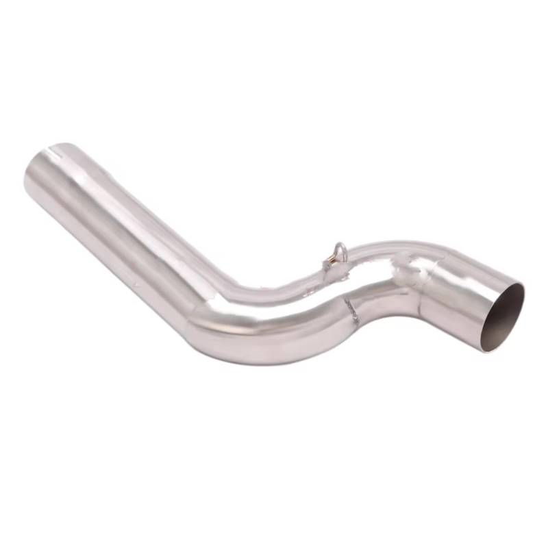 SAQIYEU Motorrad Slip-On Auspuff Für F900R Für F900XR Motorradauspuff Modifizierung Für Escape Moto Connection 51MM Schalldämpfer Mittelverbindungsrohr Fahrradrohr Motorradauspuffadapter von SAQIYEU