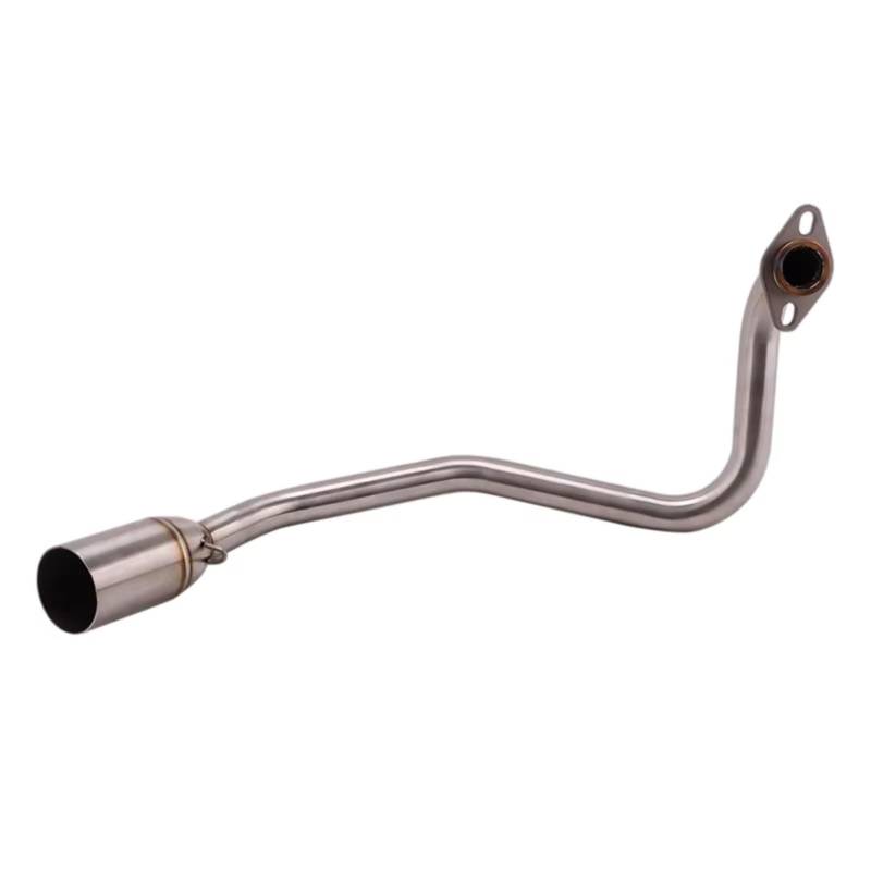 SAQIYEU Motorrad Slip-On Auspuff Für Xadv150 Motorradauspuff Für Fluchtsysteme Slip-On 51 Mm Schalldämpfer Roller-Sammelrohr Vorderes Verbindungsrohr Motorrad-Auspuffrohr Endrohr von SAQIYEU