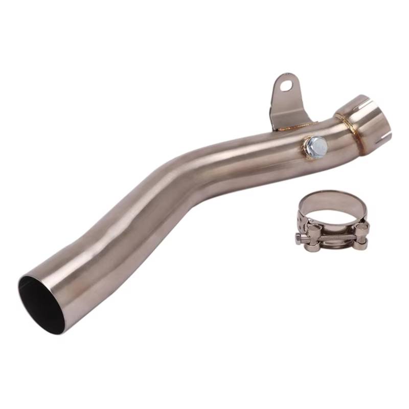SAQIYEU Motorrad Slip-On Auspuff Für ZX10R 2011 2012 2013 2014 2015 Motorradauspuff Modifiziertes Rohr Für Escape Middle Link Pipe Schalldämpfer Motorradauspuff Link Für Verbindungsrohr von SAQIYEU