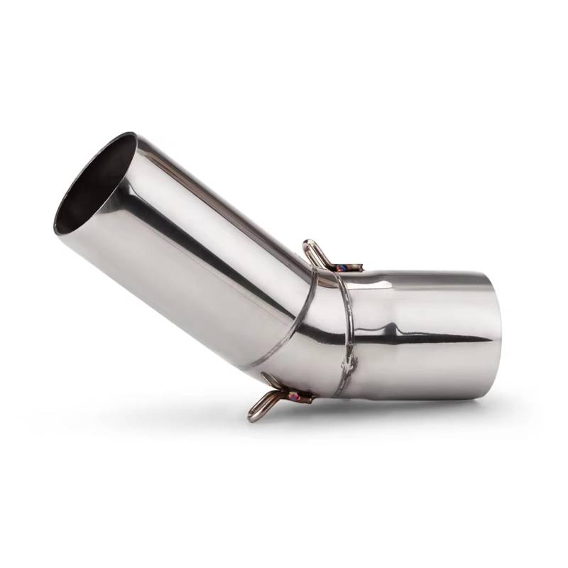 SAQIYEU Motorrad Slip-On Auspuff Für ZX6R 636 2009-2022 Motorradauspuff Modifizierter Schalldämpfer 51mm Mid Link Pipe Motorradauspuffsystem Modifikationen von SAQIYEU