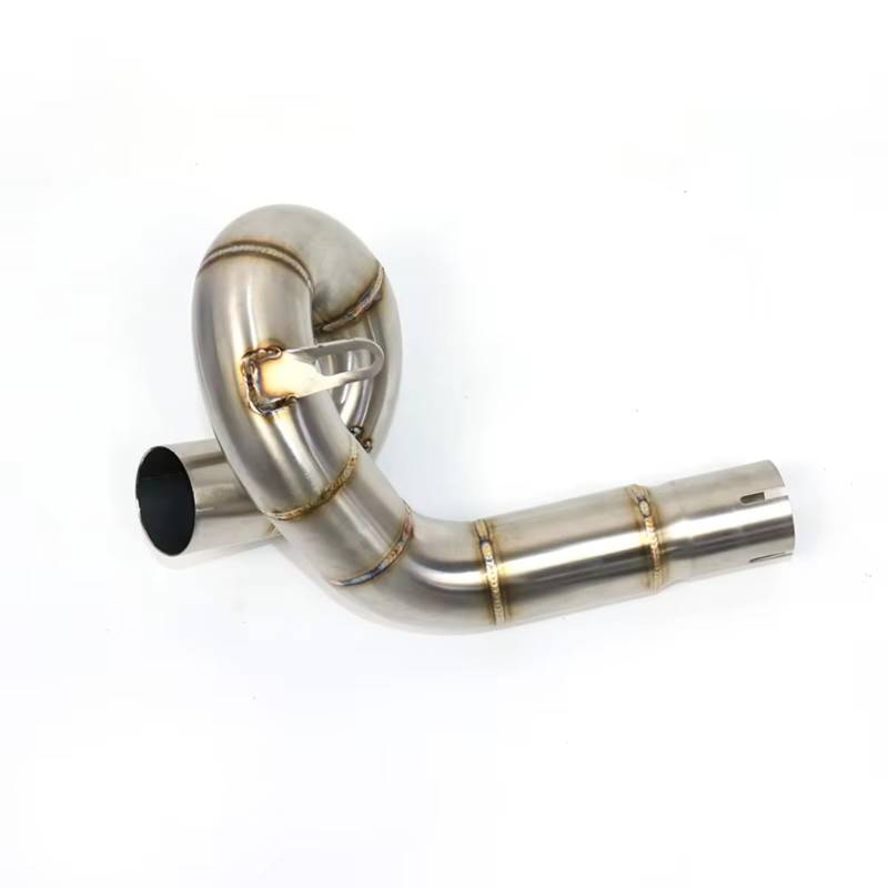 SAQIYEU Motorrad Slip-On Auspuff Für ZX6R ZX636 2009-2021 51mm Motorradauspuff Schalldämpfer Mittelverbindungsrohr Ohne Auspuff Motorradauspuffsystem Modifikationen von SAQIYEU