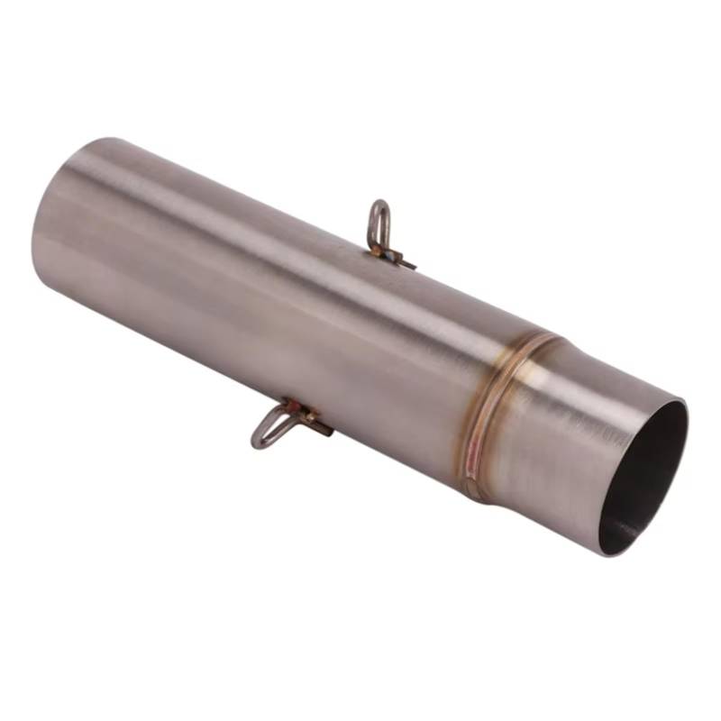 SAQIYEU Motorrad Slip-On Auspuff Kompatibel Mit Benelli Für TRK502X Motorrad-Auspuffrohr Für Escape Modified Middle Link Pipe 51mm Schalldämpfer Motorrad-Auspuffspitze Schalldämpfer von SAQIYEU