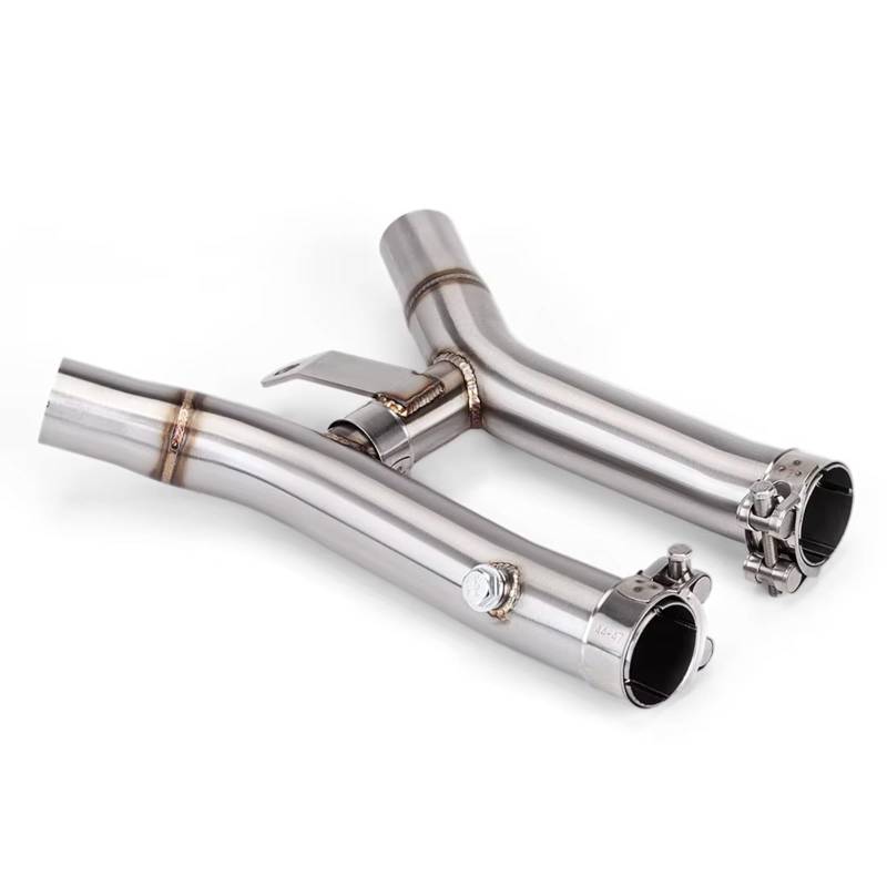 SAQIYEU Motorrad Slip-On Auspuff Kompatibel Mit Suzuki Für Hayabusa Für GSX1300R Für GSXR1300 2008–2020 Motorradauspuff Für Escape Modify Link Pipe Für Connect 51 Mm Schalldämpfer von SAQIYEU