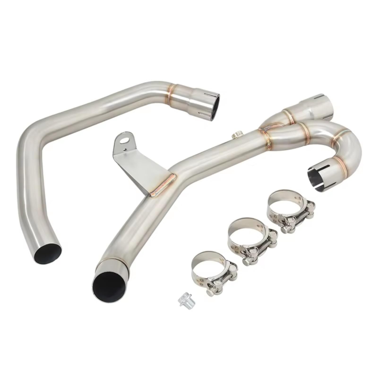 SAQIYEU Motorrad Slip-On Auspuff Kompatibel Mit Suzuki Für SV650 Für SV650X 2016-2023 Motorradauspuffanlage Esacpe Moto Middle Link Pipe Slip On Stock Schalldämpfer SAQIYEU Motorrad Slip-On Auspuff Kompatibel Mit Suzuki Für SV650 Für SV650X 2016-2023 Motorradauspuffanlage Esacpe Moto Middle Link Pipe Slip On Stock Schalldämpfer von SAQIYEU