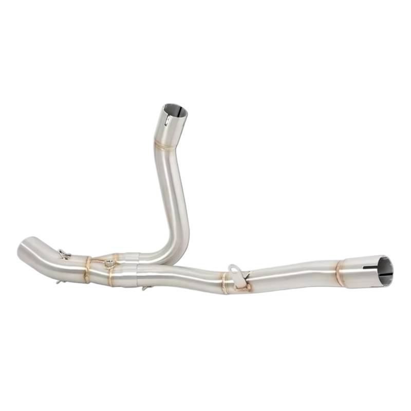 SAQIYEU Motorrad Slip-On Auspuff Kompatibel Mit Suzuki Für V-Strom 650 XT Für DL650 XT 2017-2021 Motorradauspuff Für Escape Schalldämpfer Mid Link Pipe 51 Mm von SAQIYEU